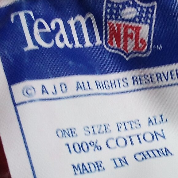 Vintage AJD San Francisco 49ers Two Tone Snap Hat Cap - Picture 6 of 6